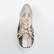 Minx Kellie Multi Metallic Sneakers top. Size 46 womens shoes