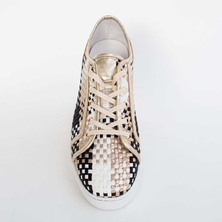 Minx Kellie Multi Metallic Sneakers top. Size 46 womens shoes