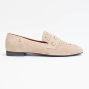 Babouche Lifestyle Kick Beige Shoes side. Size 42 womens shoes