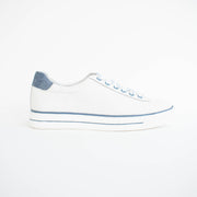 Ziera Koria White Denim Sneakers side. Size 42 womens shoes