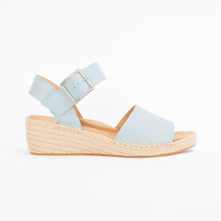 Ziera Kraig Denim Sandals side. Size 42 womens shoes