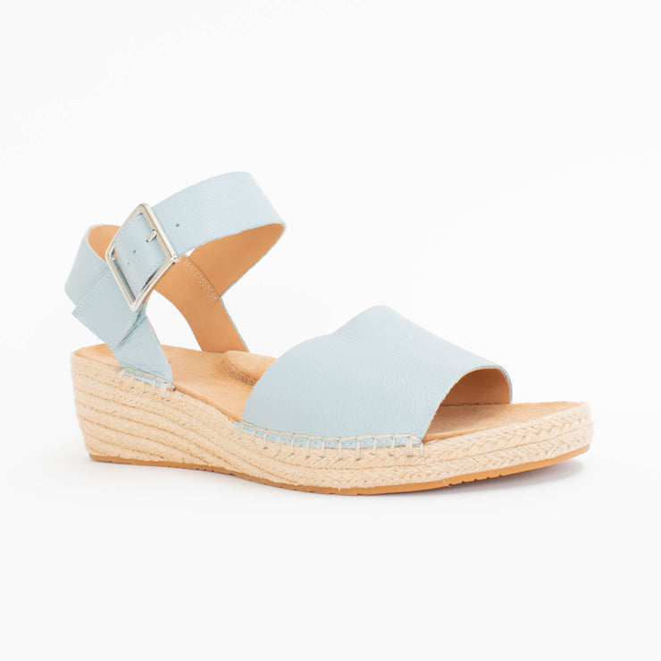 Ziera Kraig Denim Sandals front. Size 43 womens shoes