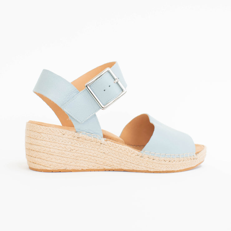 Ziera Kraig Denim Sandals back. Size 44 womens shoes
