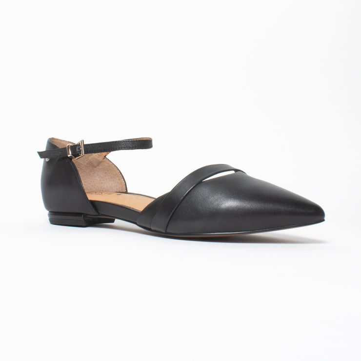 Frankie4 Kirsty Black Shoe front. Size 11 womens shoes