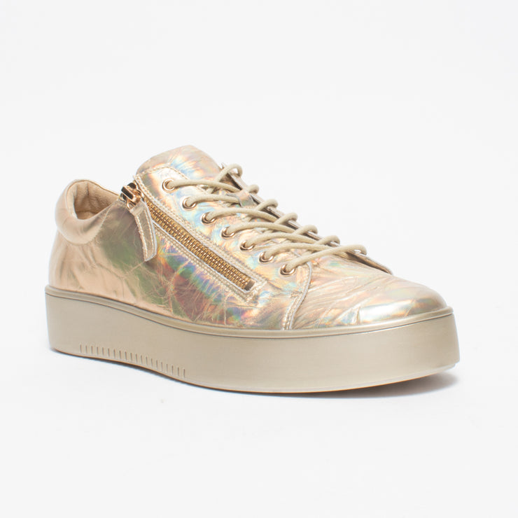 DJ Laila All Gold Sneaker front. Size 43 womens shoes