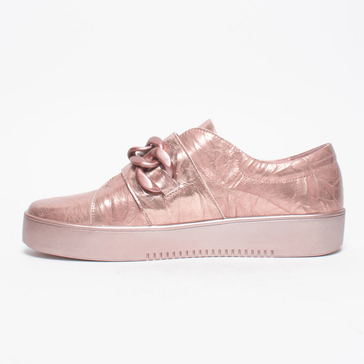 DJ Layan Pink Metal Sneaker inside. Size 45 womens shoes