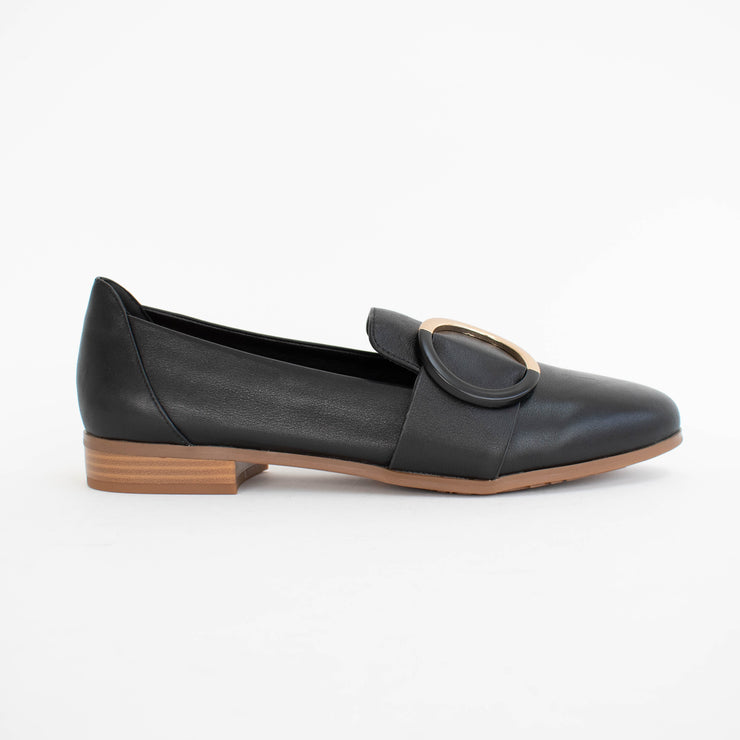 Hush Puppies Lexy Black Shoes side. Size 10 womens shoes