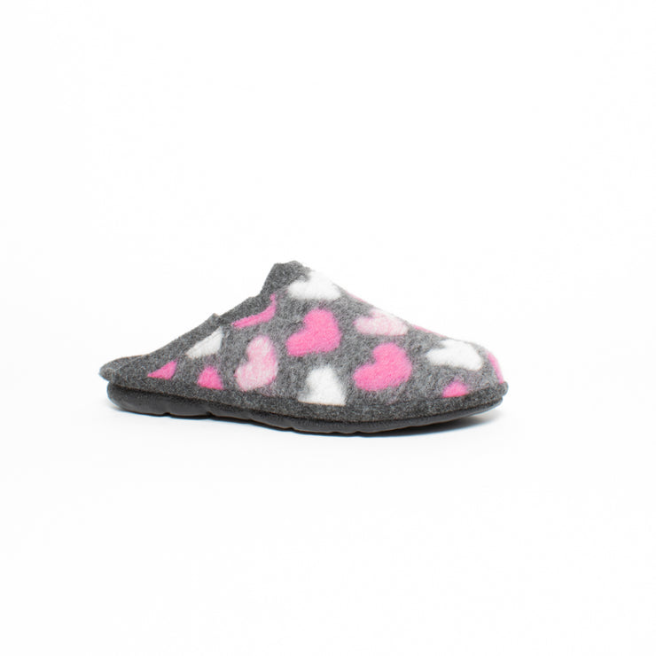 Westland Lille 100 Rose Heart Slippers front. Size 44 womens shoes