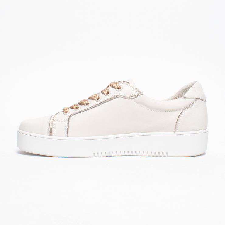 DJ Lofta Ivory Champagne Sneaker inside. Size 45 womens shoes