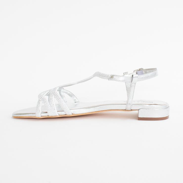 Django and Juliette Lomez Argento Sandals inside. Size 45 womens shoes