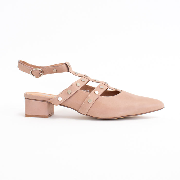 Minx Macy Nude Shoes side. Size 42 womens shoes