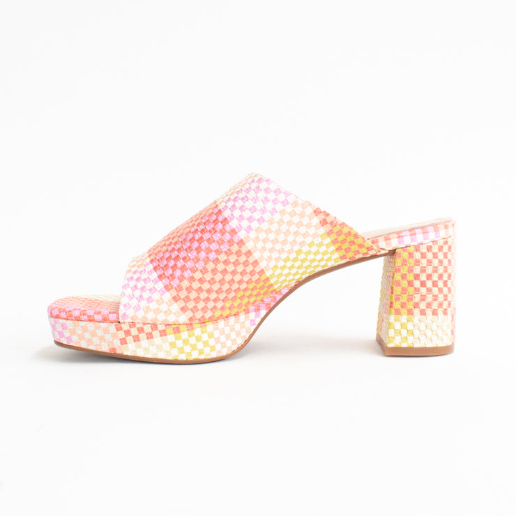 Dansi Madrid Citrus Weave Sandals inside. Size 45 womens shoes