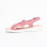 Django and Juliette Malika Pretty Pink Sandal inside. Size 45 womens shoes
