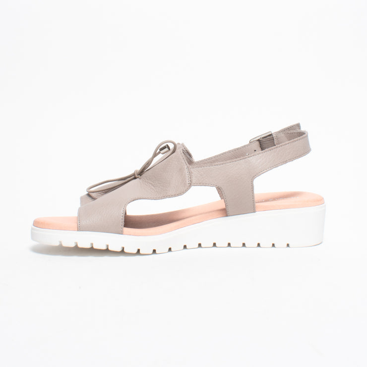 Django and Juliette Malika Smoke White Sole Sandal inside. Size 45 womens shoes