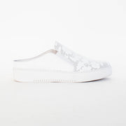 Minx Mara Floral Mesh White Shoes side. Size 42 womens shoes