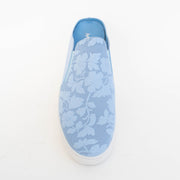 Minx Mara Floral Mesh Cornflower Shoes top. Size 46 womens shoes