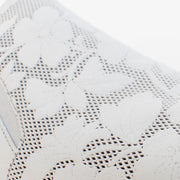 Minx Mara Floral Mesh White Shoes detail. Size 42 womens shoes