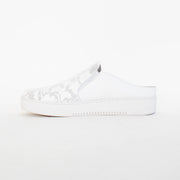 Minx Mara Floral Mesh White Shoes inside. Size 45 womens shoes