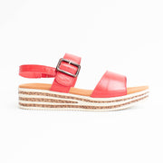 Cassni Medford Fire Sandals side. Size 42 womens shoes