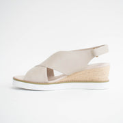 Hinako Mila Almond Sandals inside. Size 45 womens shoes