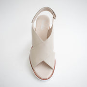 Hinako Mila Almond Sandals top. Size 46 womens shoes