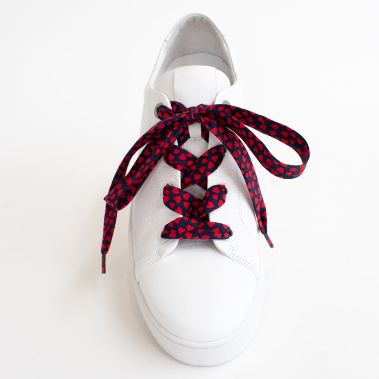 Sweetheart Laces Navy and Red