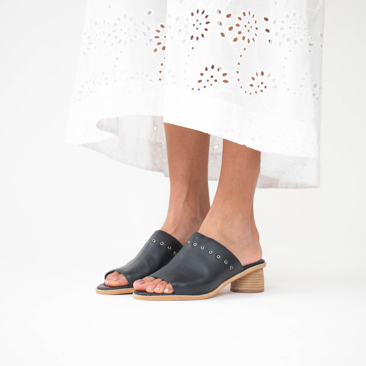 Isabella Illaroo Deep Ocean Sandals Model Shot