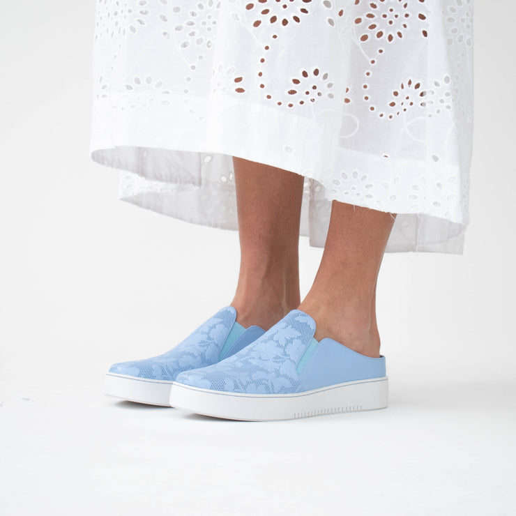 Minx Mara Cornflower Blue Sneakers Model Shot