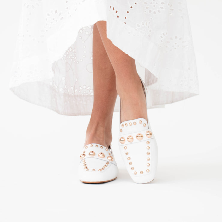 Tamara London Breann Marshmallow Shoes Model shot