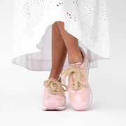 ASFVLT Gate Pink Sneakers Model Shot