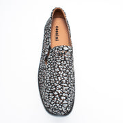 Cassini Monkey Black Print Shoe top. Size 42 womens shoes