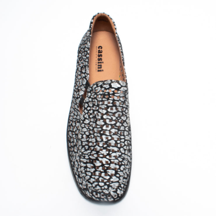 Cassini Monkey Black Print Shoe top. Size 42 womens shoes