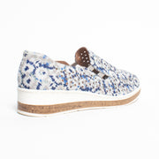 Cassini Monkey Royal Bloom Shoe back. Size 44 womens shoes
