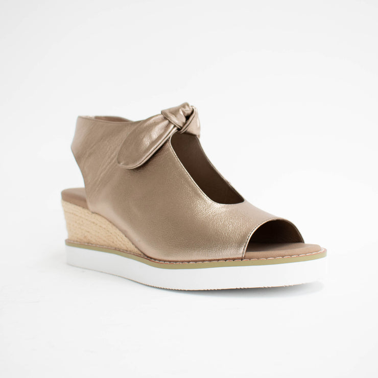 Hinako Mossman Champagne Sandals front. Size 43 womens shoes