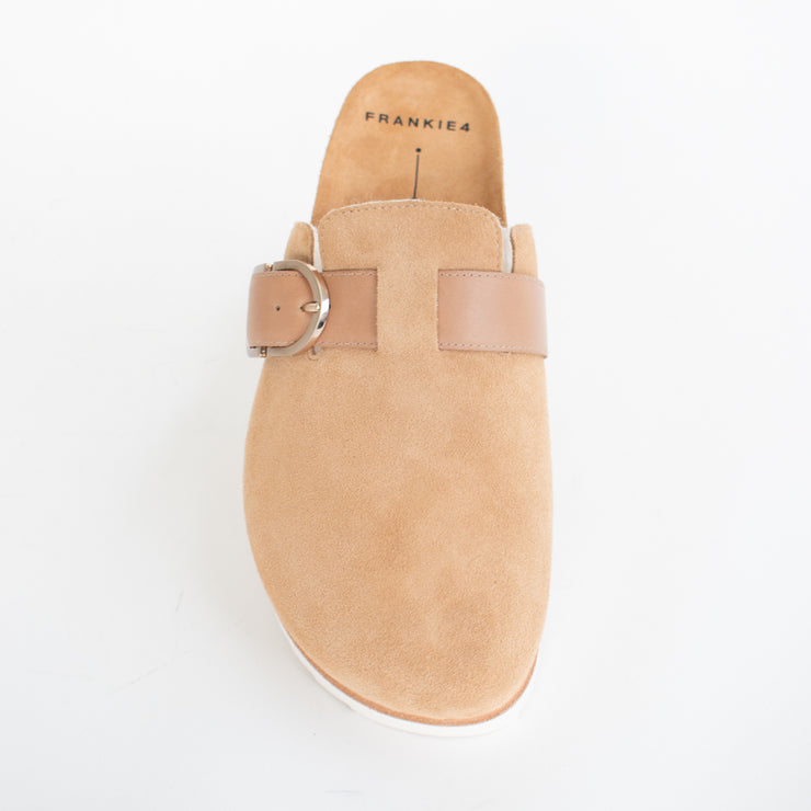 Frankie4 Margot Camel Shearling Slipper top. Size 10 womens shoes