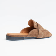 Babouche Lifestyle Nance 2 Cognac Shoes back. Size 44 womens shoes