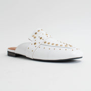 Babouche Lifestyle Nance 2 White Shoes front. Size 43 womens shoes