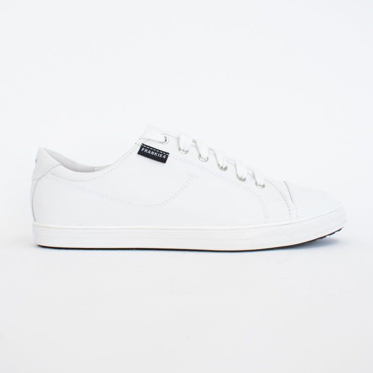 Frankie4 Nat III White Sneakers side. Size 10 womens shoes