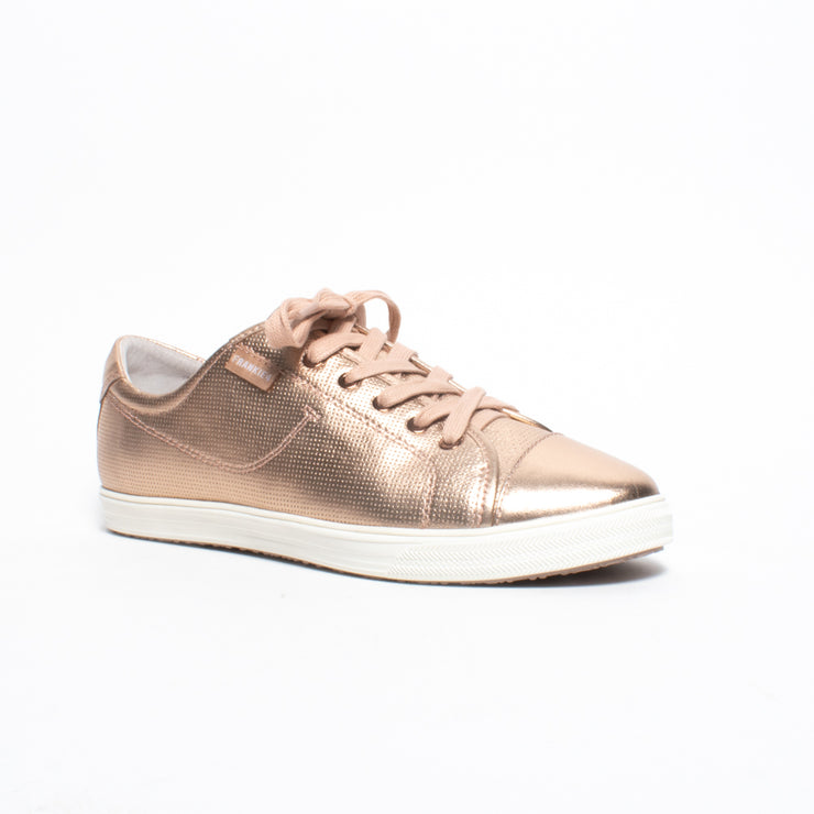 Frankie4 Nat III Rose Gold Sneakers front. Size 11 womens shoes