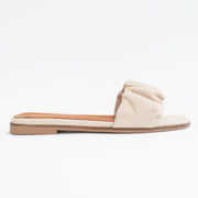 Babouche Lifestyle Nema 2 Beige Sandals side. Size 42 womens shoes