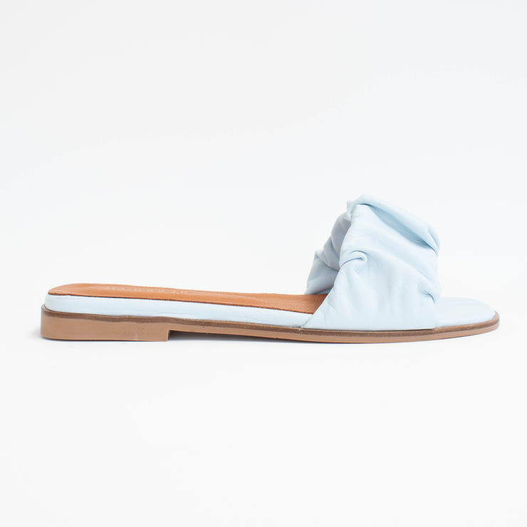 Babouche Lifestyle Nema 1 Baby Blue Sandals side. Size 42 womens shoes