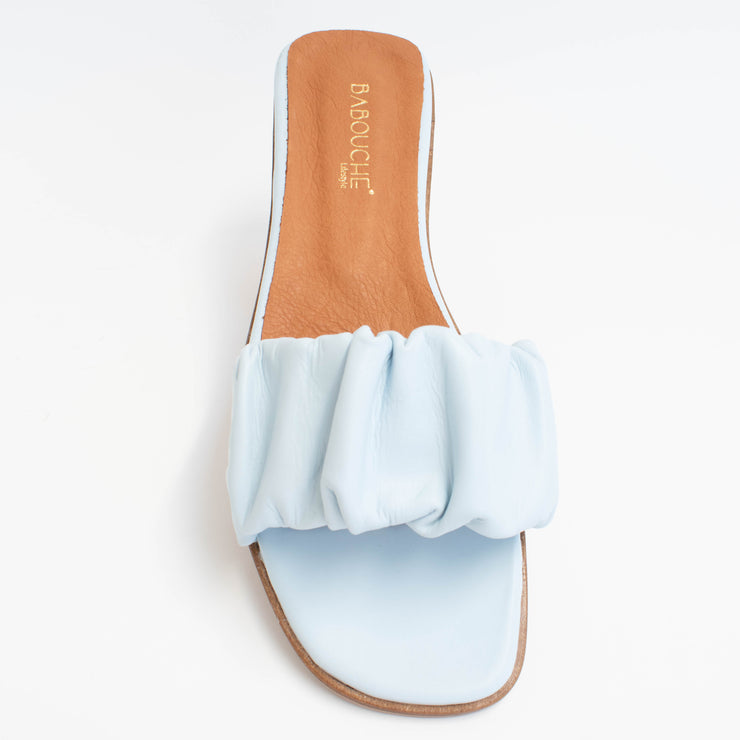 Babouche Lifestyle Nema 1 Baby Blue Sandals top. Size 42 womens shoes