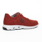 Josef Seibel Noih 05 Red Sneaker back. Size 44 womens shoes