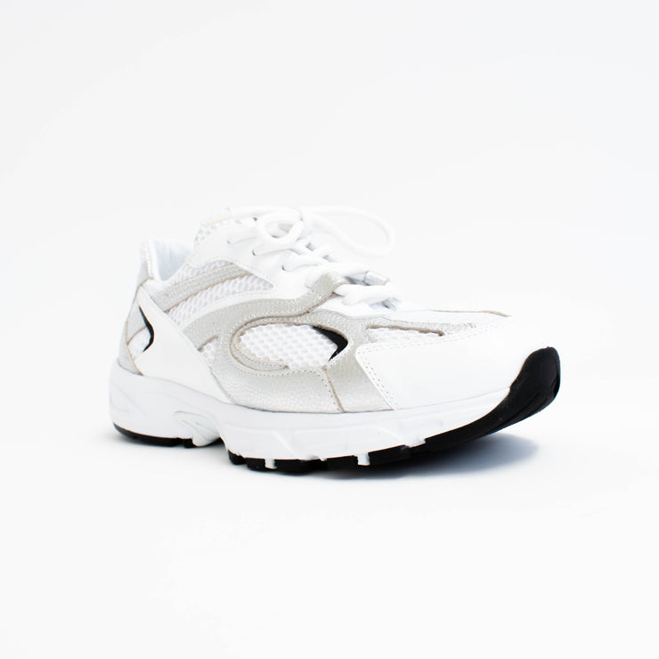 Babouche Lifestyle Novy Silver Sneakers front. Size 43 womens shoes