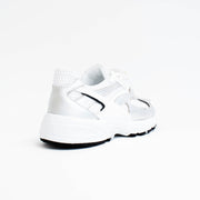 Babouche Lifestyle Novy Silver Sneakers back. Size 44 womens shoes