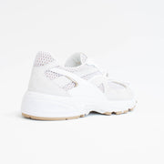 Babouche Lifestyle Novy White Gold Sneakers back. Size 44 womens shoes