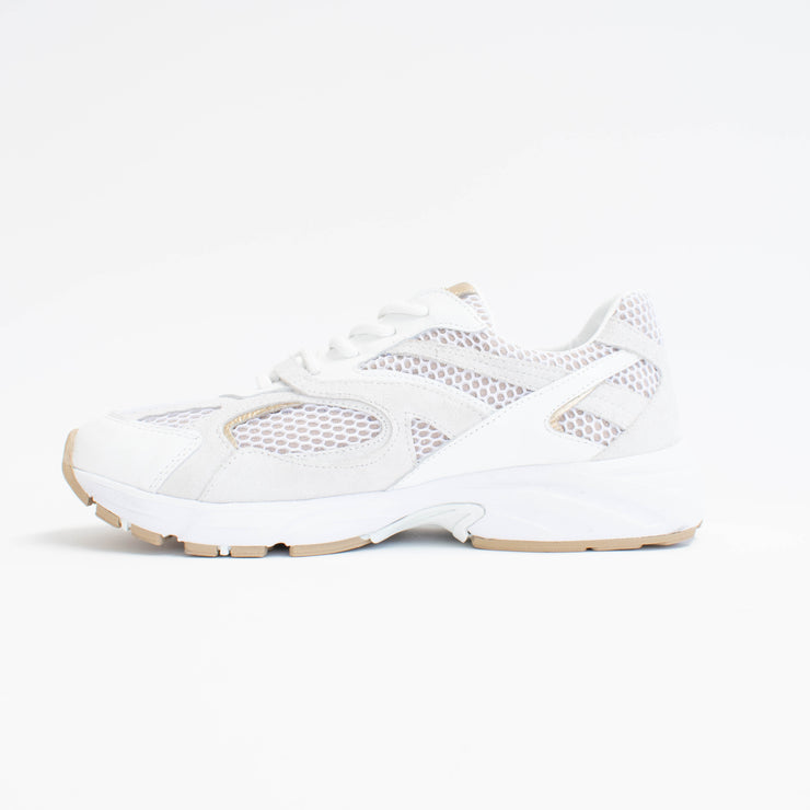 Babouche Lifestyle Novy White Gold Sneakers inside. Size 42 womens shoes