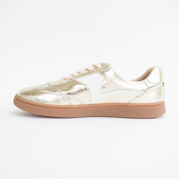 Hinako Ocastro Light Gold Sneakers inside. Size 45 womens shoes