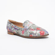 Ziera Oreta Floral Loafer front. Size 43 womens shoes