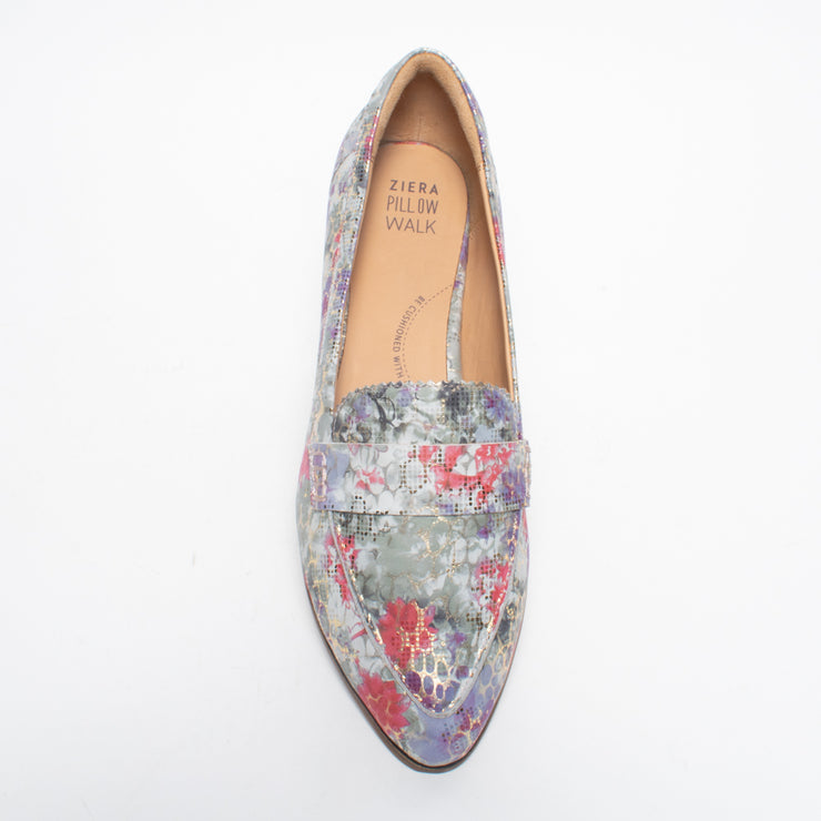 Ziera Oreta Floral Loafer top. Size 43 womens shoes